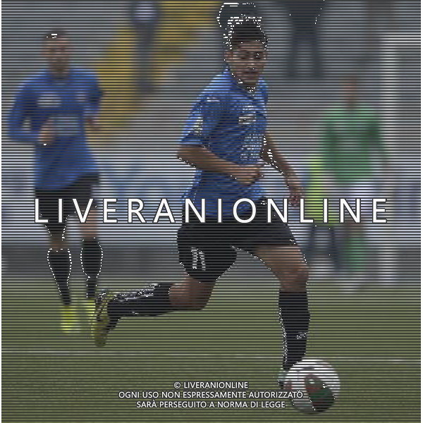 Campionato di Calcio Lega Pro Girone A 2014/2015 12 Giornata Novara - 09.11.2014 Novara-Como Nella Foto:Schiavi Nico /Ph.Vitez-Ag. Aldo Liverani
