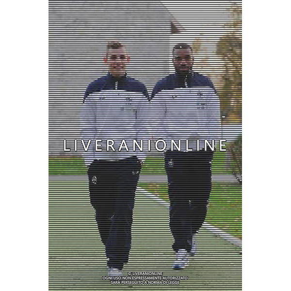Lucas DIGNE / Alexandre LACAZETTE - 10.11.2014 - Conference de presse - Equipe de France Photo : Dave Winter / Icon Sport /Agenzia Aldo Liverani sas - ITALY ONLY - EDITORIAL USE ONLY - CONFERENZA STAMPA E ALLENAMENTO DELLA NAZIONALE DELLA FRANCIA