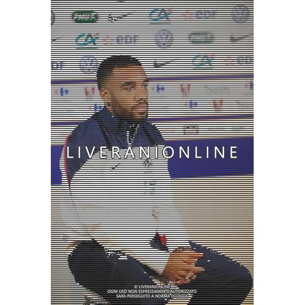 Alexandre LACAZETTE - 10.11.2014 - Conference de presse - Equipe de France Photo : Dave Winter / Icon Sport /Agenzia Aldo Liverani sas - ITALY ONLY - EDITORIAL USE ONLY - CONFERENZA STAMPA E ALLENAMENTO DELLA NAZIONALE DELLA FRANCIA