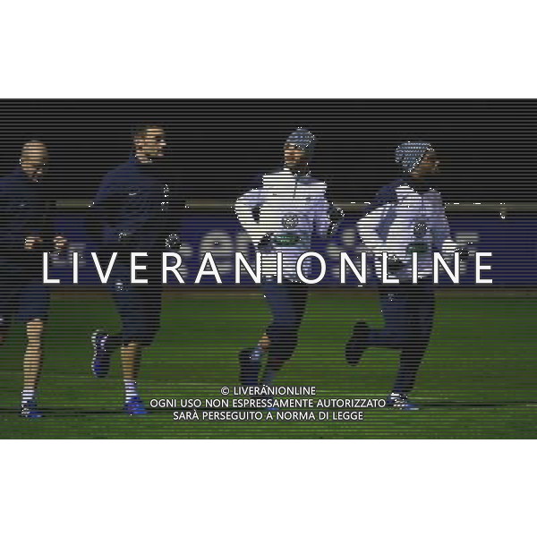 Christophe JALLET / Hugo LLORIS / Layvin KURZAWA / Alexandre LACAZETTE - 10.11.2014 - Entrainement Equipe de France Photo : Dave Winter / Icon Sport /Agenzia Aldo Liverani sas - ITALY ONLY - EDITORIAL USE ONLY - CONFERENZA STAMPA E ALLENAMENTO DELLA NAZIONALE DELLA FRANCIA