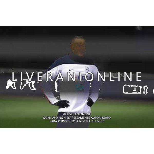 Karim BENZEMA - 10.11.2014 - Entrainement Equipe de France Photo : Dave Winter / Icon Sport /Agenzia Aldo Liverani sas - ITALY ONLY - EDITORIAL USE ONLY - CONFERENZA STAMPA E ALLENAMENTO DELLA NAZIONALE DELLA FRANCIA