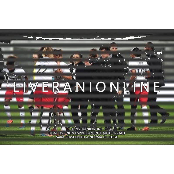 Farid BENSTITI - 12.11.2014 - Lyon / Paris Saint Germain - 1/4Finale Retour Champions League Photo : Jean Paul Thomas / Icon Sport /AGENZIA ALDO LIVERANI SAS - ITALY ONLY - EDITORIAL USE ONLY