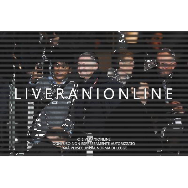 Jean Michel AULAS - 12.11.2014 - Lyon / Paris Saint Germain - 1/4Finale Retour Champions League Photo : Jean Paul Thomas / Icon Sport /AGENZIA ALDO LIVERANI SAS - ITALY ONLY - EDITORIAL USE ONLY