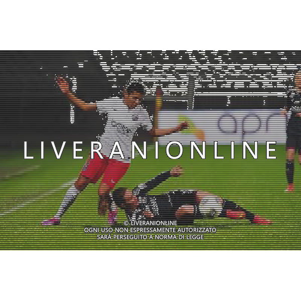 Kenza Dali / Amandine HENRY - 12.11.2014 - Lyon / Paris Saint Germain - 1/4Finale Retour Champions League Photo : Jean Paul Thomas / Icon Sport /AGENZIA ALDO LIVERANI SAS - ITALY ONLY - EDITORIAL USE ONLY