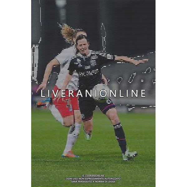 Lotta SCHELIN - 12.11.2014 - Lyon / Paris Saint Germain - 1/4Finale Retour Champions League Photo : Jean Paul Thomas / Icon Sport /AGENZIA ALDO LIVERANI SAS - ITALY ONLY - EDITORIAL USE ONLY