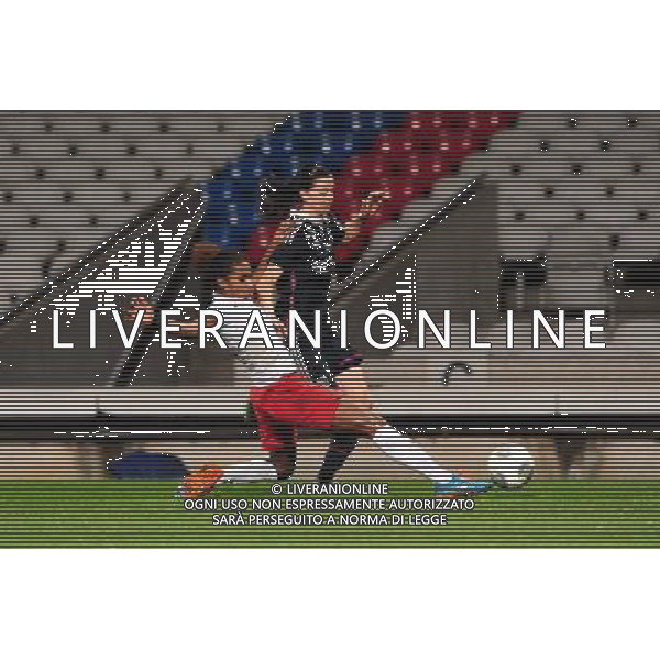 Lotta SCHELIN / Laura Georges - 12.11.2014 - Lyon / Paris Saint Germain - 1/4Finale Retour Champions League Photo : Jean Paul Thomas / Icon Sport /AGENZIA ALDO LIVERANI SAS - ITALY ONLY - EDITORIAL USE ONLY