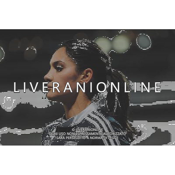 Louisa NECIB - 12.11.2014 - Lyon / Paris Saint Germain - 1/4Finale Retour Champions League Photo : Jean Paul Thomas / Icon Sport /AGENZIA ALDO LIVERANI SAS - ITALY ONLY - EDITORIAL USE ONLY