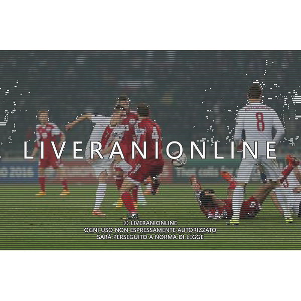 14.11.2014 TIBILISI, GRUZJA (TIBILISI, GEORGIA) - STADION BORISA PAICZADZE (BORIS PAICHADZE STADIUM) PILKA NOZNA ( FOOTBALL ) ELIMINACJE EURO 2016 ( UEFA EURO 2016 QUALIFICATION ) MECZ GRUZJA - POLSKA ( GAME GEORGIA - POLAND ) NZ ARKADIUSZ MILIK FOTO LUKASZ GROCHALA/CYFRASPORT/NEWSPIX.PL --- Newspix.pl /Agenzia Aldo Liverani sas - ITALY ONLY - EDITORIAL USE ONLY - Georgia - Polonia qualificazioni Europei UEFA del 2016 *** Local Caption *** www.newspix.pl mail us: info@newspix.pl call us: 0048 022 23 22 222 --- Polish Picture Agency by Ringier Axel Springer Poland