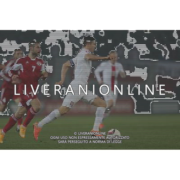 14.11.2014 TIBILISI, GRUZJA (TIBILISI, GEORGIA) - STADION BORISA PAICZADZE (BORIS PAICHADZE STADIUM) PILKA NOZNA ( FOOTBALL ) ELIMINACJE EURO 2016 ( UEFA EURO 2016 QUALIFICATION ) MECZ GRUZJA - POLSKA ( GAME GEORGIA - POLAND ) NZ ROBERT LEWANDOWSKI FOTO LUKASZ GROCHALA/CYFRASPORT/NEWSPIX.PL --- Newspix.pl /Agenzia Aldo Liverani sas - ITALY ONLY - EDITORIAL USE ONLY - Georgia - Polonia qualificazioni Europei UEFA del 2016 *** Local Caption *** www.newspix.pl mail us: info@newspix.pl call us: 0048 022 23 22 222 --- Polish Picture Agency by Ringier Axel Springer Poland