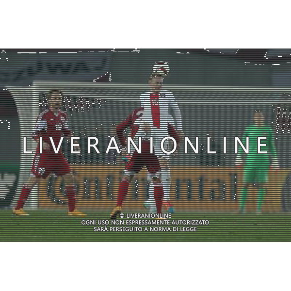 14.11.2014 TIBILISI, GRUZJA (TIBILISI, GEORGIA) - STADION BORISA PAICZADZE (BORIS PAICHADZE STADIUM) PILKA NOZNA ( FOOTBALL ) ELIMINACJE EURO 2016 ( UEFA EURO 2016 QUALIFICATION ) MECZ GRUZJA - POLSKA ( GAME GEORGIA - POLAND ) NZ SEBASTIAN MILA FOTO LUKASZ GROCHALA/CYFRASPORT/NEWSPIX.PL --- Newspix.pl /Agenzia Aldo Liverani sas - ITALY ONLY - EDITORIAL USE ONLY - Georgia - Polonia qualificazioni Europei UEFA del 2016 *** Local Caption *** www.newspix.pl mail us: info@newspix.pl call us: 0048 022 23 22 222 --- Polish Picture Agency by Ringier Axel Springer Poland