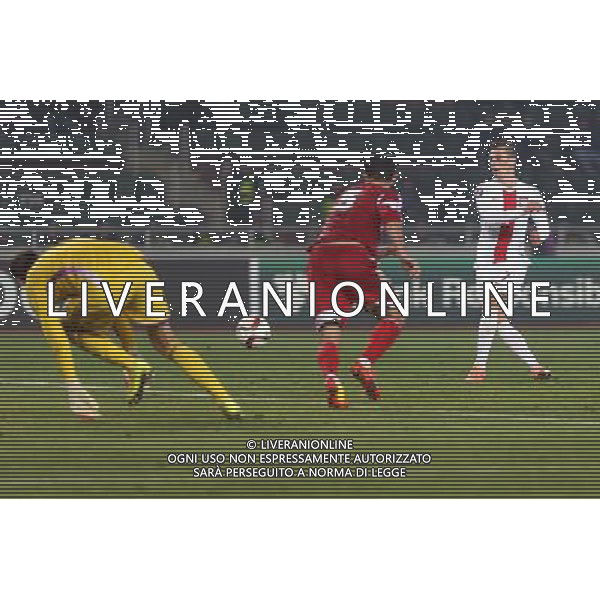 14.11.2014 TIBILISI, GRUZJA (TIBILISI, GEORGIA) - STADION BORISA PAICZADZE (BORIS PAICHADZE STADIUM) PILKA NOZNA ( FOOTBALL ) ELIMINACJE EURO 2016 ( UEFA EURO 2016 QUALIFICATION ) MECZ GRUZJA - POLSKA ( GAME GEORGIA - POLAND ) NZ ARKADIUSZ MILIK - BRAMKA, GOL FOTO LUKASZ GROCHALA/CYFRASPORT/NEWSPIX.PL --- Newspix.pl /Agenzia Aldo Liverani sas - ITALY ONLY - EDITORIAL USE ONLY - Georgia - Polonia qualificazioni Europei UEFA del 2016 *** Local Caption *** www.newspix.pl mail us: info@newspix.pl call us: 0048 022 23 22 222 --- Polish Picture Agency by Ringier Axel Springer Poland
