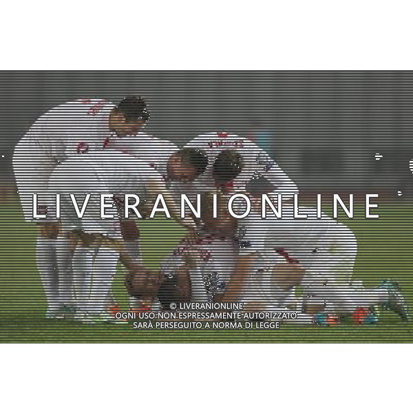 2014.11.14 TBILISI PILKA NOZNA KADRA REPREZENTACJA ELIMINACJE MISTRZOSTWA EUROPY EURO FRANCJA 2016 FOOTBALL UEFA EURO FRANCJE 2016 QUALIFICATION GRUZJA - POLSKA (GEORGIA VS. POLAND) N/Z BRAMKA GOL RADOSC 0-3 SEBASTIAN MILA FOTO SZYMON GORSKI / PRESSFOCUS/NEWSPIX.PL --- Newspix.pl /Agenzia Aldo Liverani sas - ITALY ONLY - EDITORIAL USE ONLY - Georgia - Polonia qualificazioni Europei UEFA del 2016 *** Local Caption *** www.newspix.pl mail us: info@newspix.pl call us: 0048 022 23 22 222 --- Polish Picture Agency by Ringier Axel Springer Poland