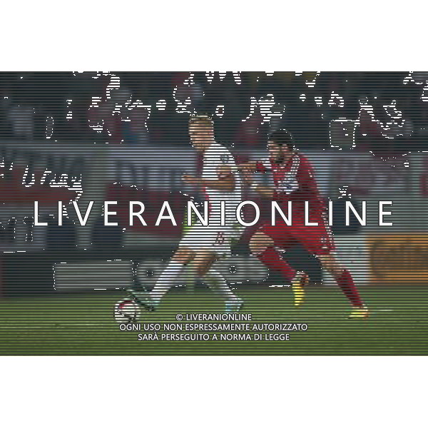 TBILISI 14.11.2014 MECZ ELIMINACJE DO MISTRZOSTW EUROPY FRANCJA 2016 GRUPA D: GRUZJA - POLSKA --- QUALIFICATION FOR UEFA EURO 2016 MATCH GROUP D: GEORGIA - POLAND KAMIL GLIK MURTAZ DAUSHVILI FOT. PIOTR KUCZA/NEWSPIX.PL --- Newspix.pl /Agenzia Aldo Liverani sas - ITALY ONLY - EDITORIAL USE ONLY - Georgia - Polonia qualificazioni Europei UEFA del 2016 *** Local Caption *** www.newspix.pl mail us: info@newspix.pl call us: 0048 022 23 22 222 --- Polish Picture Agency by Ringier Axel Springer Poland