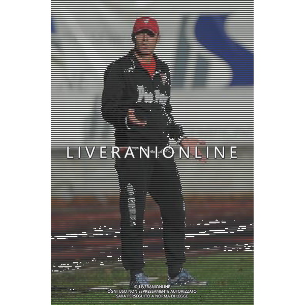 Busto Arsizio (VA) 16-11-2014 Stadio Carlo Speroni Campionato Lega PRO girone A - 13¡ giornata Pro Patria vs Arezzo nella foto Aldo Monza foto Roberto Garavaglia - ag. Aldo Liverani sas