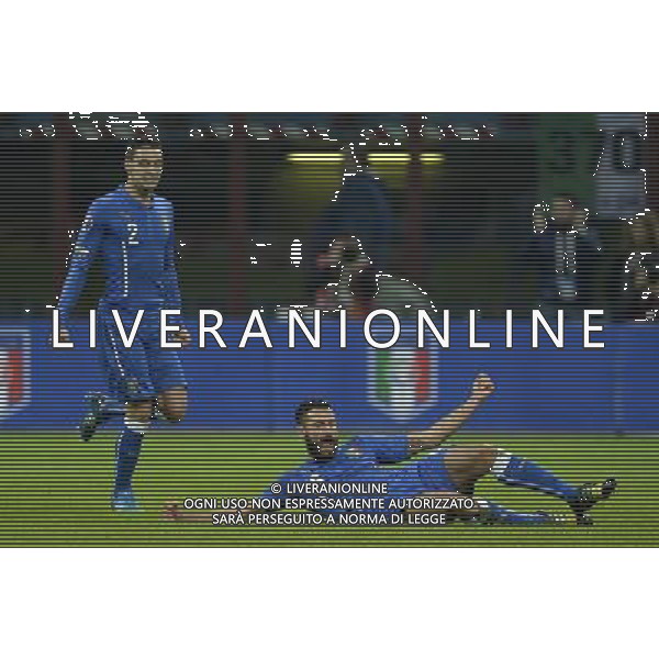 Qualificazioni ai Campionati Europei di Calcio UEFA Francia 2016 Gruppo H Milano - 16.11.2014 Italia-Croazia Nella Foto:candreva esulta /Ph.Vitez-Ag. Aldo Liverani