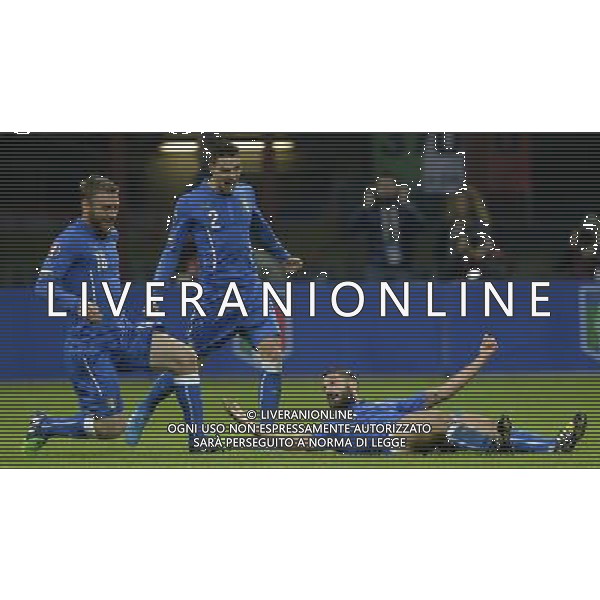 Qualificazioni ai Campionati Europei di Calcio UEFA Francia 2016 Gruppo H Milano - 16.11.2014 Italia-Croazia Nella Foto:candreva esulta /Ph.Vitez-Ag. Aldo Liverani