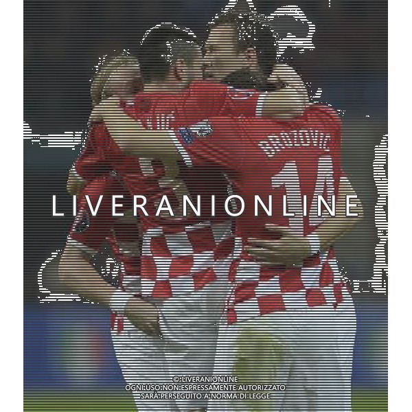 Qualificazioni ai Campionati Europei di Calcio UEFA Francia 2016 Gruppo H Milano - 16.11.2014 Italia-Croazia Nella Foto:perisic esulta /Ph.Vitez-Ag. Aldo Liverani