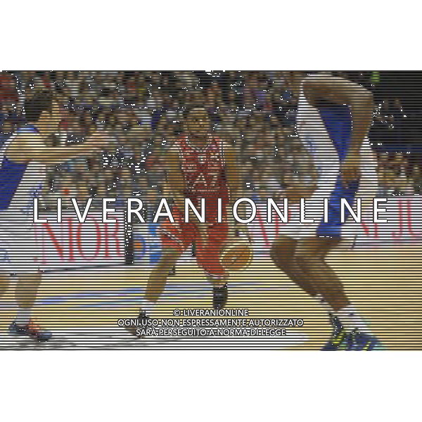 Assago (MI) 16-11-2014 Campionato Serie A Beko - 6¡ giornata Mediolanum Forum EA7 Emporio Armani Milano - Acqua Vitasnella Cantu\' nella foto Ragland foto Roberto Garavaglia - ag. Aldo Liverani