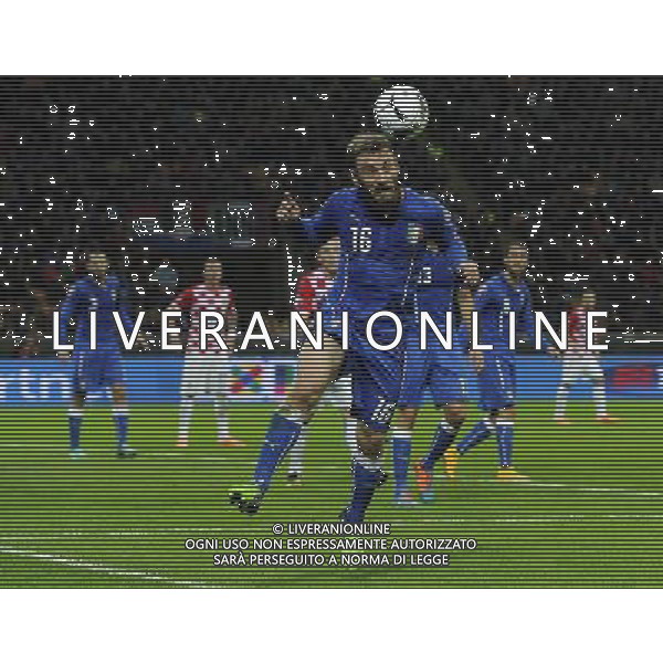 Qualificazioni ai Campionati Europei di Calcio UEFA Francia 2016 Gruppo H Milano - 16.11.2014 Italia-Croazia Nella Foto:de rossi daniele /Ph.Vitez-Ag. Aldo Liverani