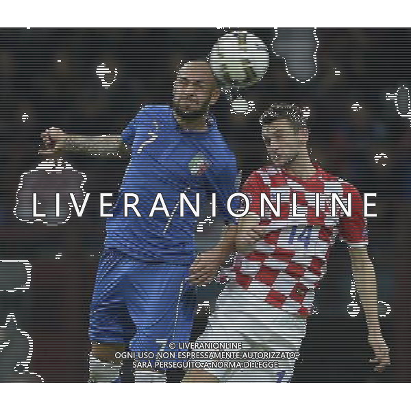 Qualificazioni ai Campionati Europei di Calcio UEFA Francia 2016 Gruppo H Milano - 16.11.2014 Italia-Croazia Nella Foto:zaza brozovic /Ph.Vitez-Ag. Aldo Liverani
