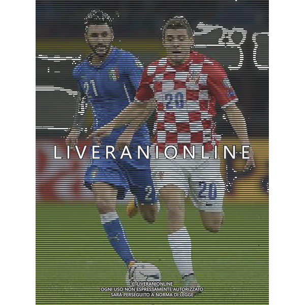 Qualificazioni ai Campionati Europei di Calcio UEFA Francia 2016 Gruppo H Milano - 16.11.2014 Italia-Croazia Nella Foto:kovacic soriano /Ph.Vitez-Ag. Aldo Liverani