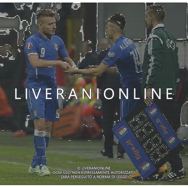 Qualificazioni ai Campionati Europei di Calcio UEFA Francia 2016 Gruppo H Milano - 16.11.2014 Italia-Croazia Nella Foto:sostituzione immobile el shaarawy /Ph.Vitez-Ag. Aldo Liverani