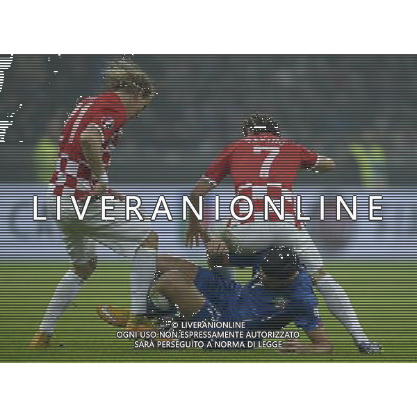 Qualificazioni ai Campionati Europei di Calcio UEFA Francia 2016 Gruppo H Milano - 16.11.2014 Italia-Croazia Nella Foto:pelle\' rakitic vida /Ph.Vitez-Ag. Aldo Liverani