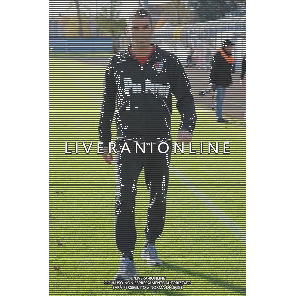 Busto Arsizio (VA) 16-11-2014 Stadio Carlo Speroni Campionato Lega PRO girone A - 13¡ giornata Pro Patria vs Arezzo nella foto Aldo Monza allenatore Pro Patria foto Roberto Garavaglia - ag. Aldo Liverani sas
