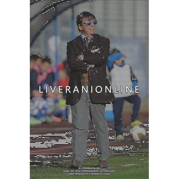 Busto Arsizio (VA) 16-11-2014 Stadio Carlo Speroni Campionato Lega PRO girone A - 13¡ giornata Pro Patria vs Arezzo nella foto Ezio Capuano allenatore Arezzo foto Roberto Garavaglia - ag. Aldo Liverani sas