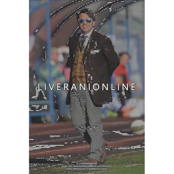 Busto Arsizio (VA) 16-11-2014 Stadio Carlo Speroni Campionato Lega PRO girone A - 13¡ giornata Pro Patria vs Arezzo nella foto Ezio Capuano allenatore Arezzo foto Roberto Garavaglia - ag. Aldo Liverani sas