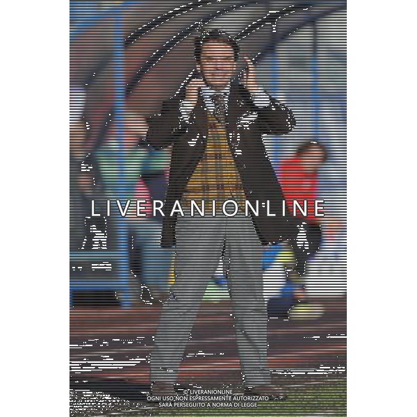 Busto Arsizio (VA) 16-11-2014 Stadio Carlo Speroni Campionato Lega PRO girone A - 13¡ giornata Pro Patria vs Arezzo nella foto Ezio Capuano allenatore Arezzo foto Roberto Garavaglia - ag. Aldo Liverani sas