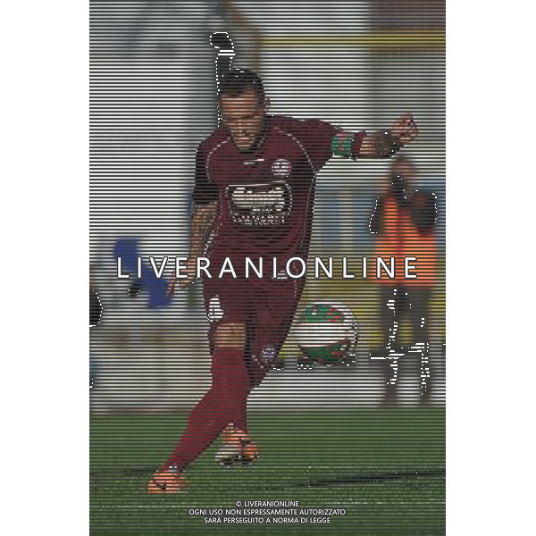 Busto Arsizio (VA) 16-11-2014 Stadio Carlo Speroni Campionato Lega PRO girone A - 13¡ giornata Pro Patria vs Arezzo nella foto Alessandro Gambadori (Arezzo) foto Roberto Garavaglia - ag. Aldo Liverani sas