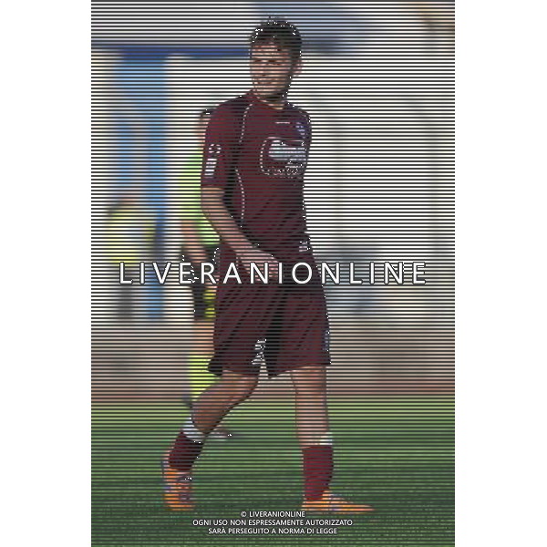 Busto Arsizio (VA) 16-11-2014 Stadio Carlo Speroni Campionato Lega PRO girone A - 13¡ giornata Pro Patria vs Arezzo nella foto Aniello Panariello (Arezzo) foto Roberto Garavaglia - ag. Aldo Liverani sas