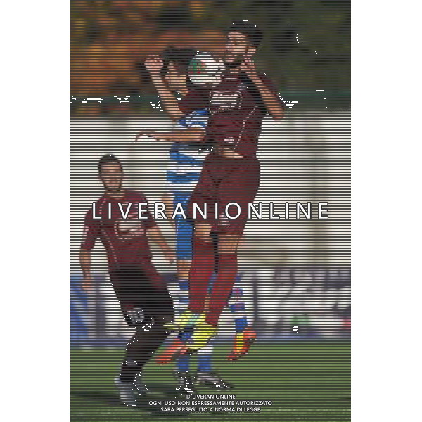 Busto Arsizio (VA) 16-11-2014 Stadio Carlo Speroni Campionato Lega PRO girone A - 13¡ giornata Pro Patria vs Arezzo nella foto Mattia Montini (Arezzo) foto Roberto Garavaglia - ag. Aldo Liverani sas