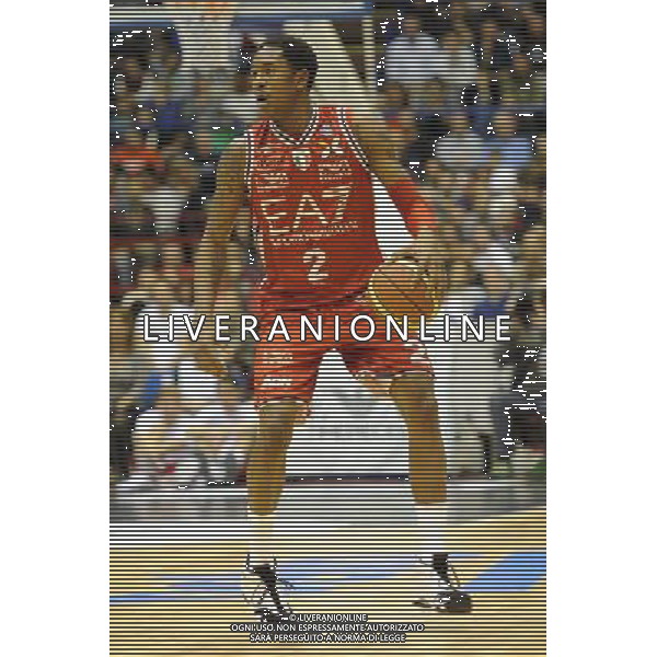 Assago (MI) 16-11-2014 Campionato Serie A Beko - 6Â° giornata Mediolanum Forum EA7 Emporio Armani Milano - Acqua Vitasnella Cantu\' nella foto Marshon Brooks (Milano) foto Roberto Garavaglia - ag. Aldo Liverani