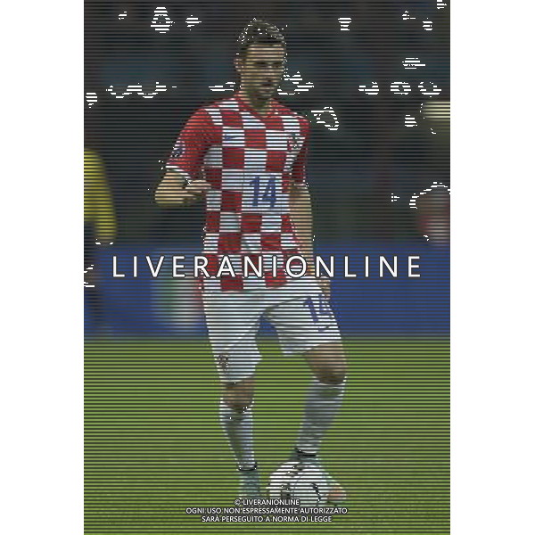 Qualificazioni ai Campionati Europei di Calcio UEFA Francia 2016 Gruppo H Milano - 16.11.2014 Italia-Croazia Nella Foto:Brozovic Marcelo /Ph.Vitez-Ag. Aldo Liverani