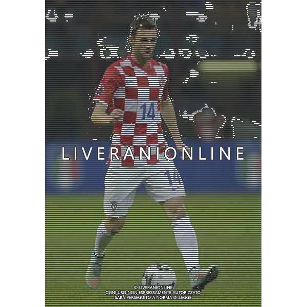 Qualificazioni ai Campionati Europei di Calcio UEFA Francia 2016 Gruppo H Milano - 16.11.2014 Italia-Croazia Nella Foto:Brozovic Marcelo /Ph.Vitez-Ag. Aldo Liverani