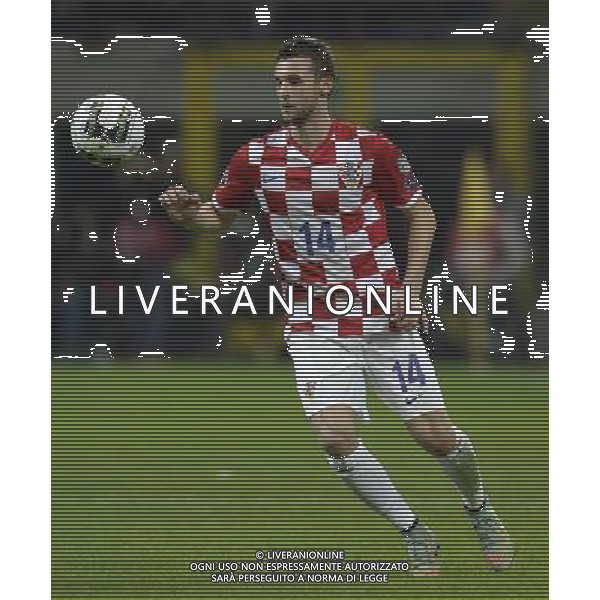 Qualificazioni ai Campionati Europei di Calcio UEFA Francia 2016 Gruppo H Milano - 16.11.2014 Italia-Croazia Nella Foto:Brozovic Marcelo /Ph.Vitez-Ag. Aldo Liverani