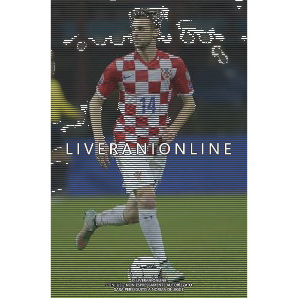 Qualificazioni ai Campionati Europei di Calcio UEFA Francia 2016 Gruppo H Milano - 16.11.2014 Italia-Croazia Nella Foto:Brozovic Marcelo /Ph.Vitez-Ag. Aldo Liverani