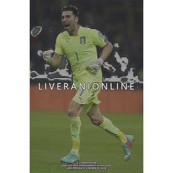 Qualificazioni ai Campionati Europei di Calcio UEFA Francia 2016 Gruppo H Milano - 16.11.2014 Italia-Croazia Nella Foto:Buffon Gianluigi /Ph.Vitez-Ag. Aldo Liverani