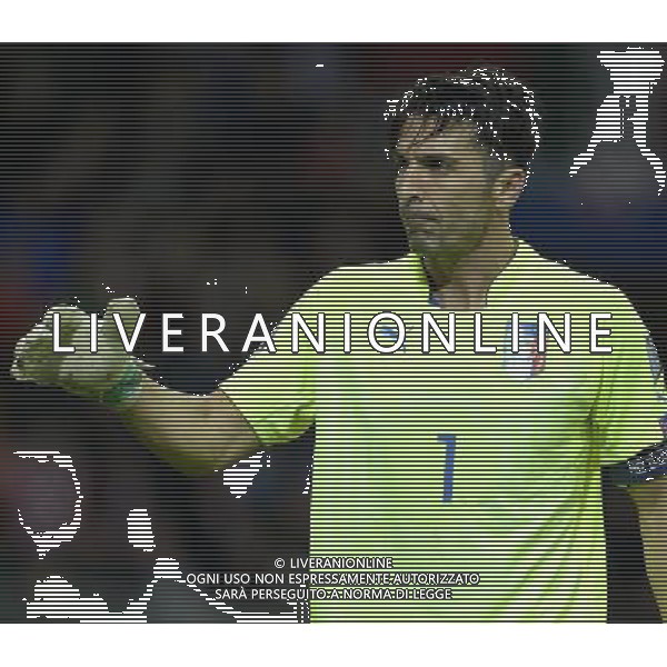 Qualificazioni ai Campionati Europei di Calcio UEFA Francia 2016 Gruppo H Milano - 16.11.2014 Italia-Croazia Nella Foto:Buffon Gianluigi /Ph.Vitez-Ag. Aldo Liverani