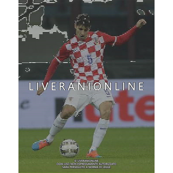 Qualificazioni ai Campionati Europei di Calcio UEFA Francia 2016 Gruppo H Milano - 16.11.2014 Italia-Croazia Nella Foto:Corluka Vedran /Ph.Vitez-Ag. Aldo Liverani