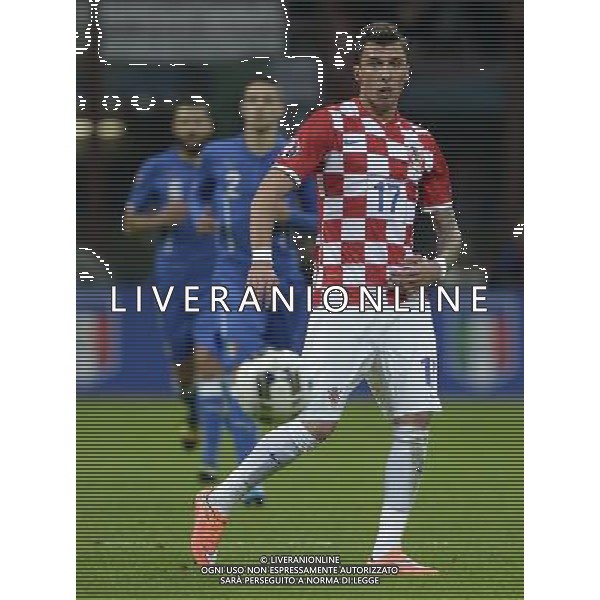 Qualificazioni ai Campionati Europei di Calcio UEFA Francia 2016 Gruppo H Milano - 16.11.2014 Italia-Croazia Nella Foto:Mandzukic Mario /Ph.Vitez-Ag. Aldo Liverani