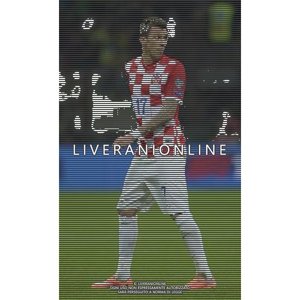 Qualificazioni ai Campionati Europei di Calcio UEFA Francia 2016 Gruppo H Milano - 16.11.2014 Italia-Croazia Nella Foto:Mandzukic Mario /Ph.Vitez-Ag. Aldo Liverani