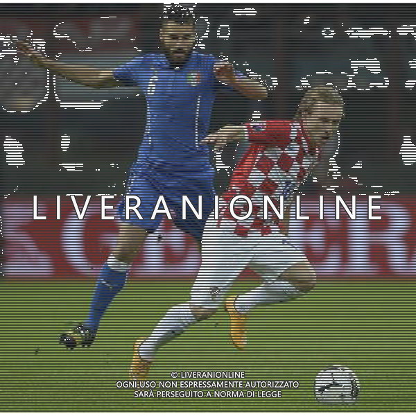 Qualificazioni ai Campionati Europei di Calcio UEFA Francia 2016 Gruppo H Milano - 16.11.2014 Italia-Croazia Nella Foto:Modric Luka /Ph.Vitez-Ag. Aldo Liverani