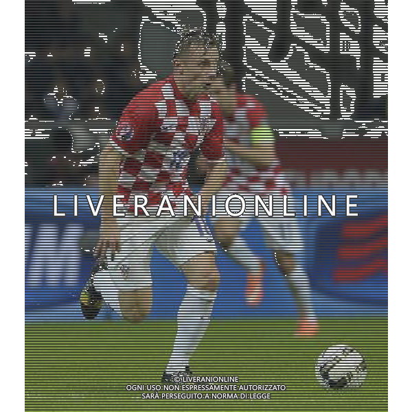 Qualificazioni ai Campionati Europei di Calcio UEFA Francia 2016 Gruppo H Milano - 16.11.2014 Italia-Croazia Nella Foto:Olic Ivica /Ph.Vitez-Ag. Aldo Liverani
