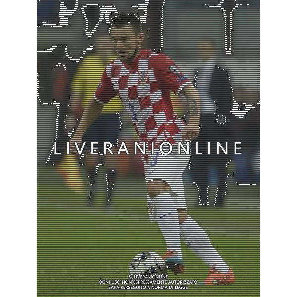 Qualificazioni ai Campionati Europei di Calcio UEFA Francia 2016 Gruppo H Milano - 16.11.2014 Italia-Croazia Nella Foto:Pranjic Danijel /Ph.Vitez-Ag. Aldo Liverani