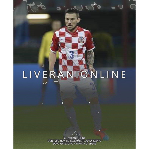 Qualificazioni ai Campionati Europei di Calcio UEFA Francia 2016 Gruppo H Milano - 16.11.2014 Italia-Croazia Nella Foto:Pranjic Danijel /Ph.Vitez-Ag. Aldo Liverani