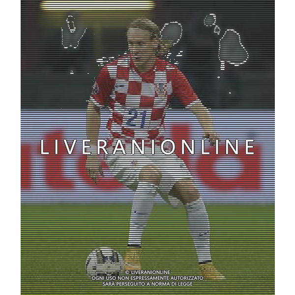 Qualificazioni ai Campionati Europei di Calcio UEFA Francia 2016 Gruppo H Milano - 16.11.2014 Italia-Croazia Nella Foto:Vida Domagoj /Ph.Vitez-Ag. Aldo Liverani