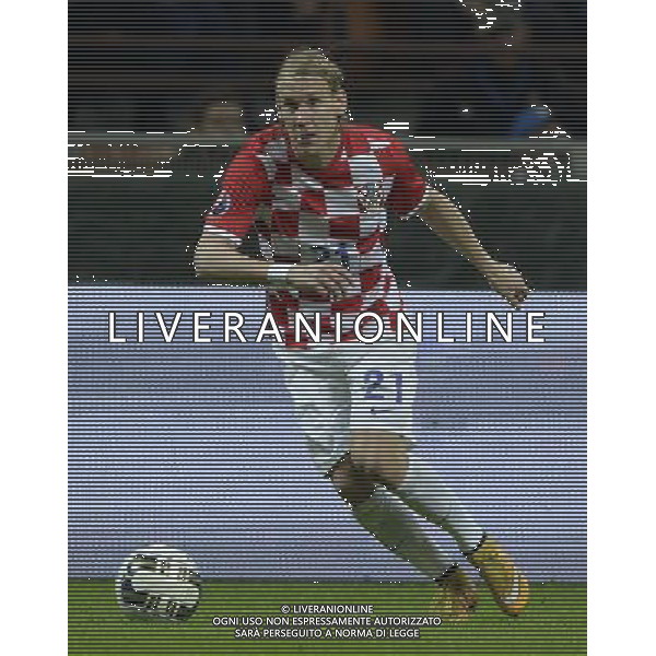 Qualificazioni ai Campionati Europei di Calcio UEFA Francia 2016 Gruppo H Milano - 16.11.2014 Italia-Croazia Nella Foto:Vida Domagoj /Ph.Vitez-Ag. Aldo Liverani